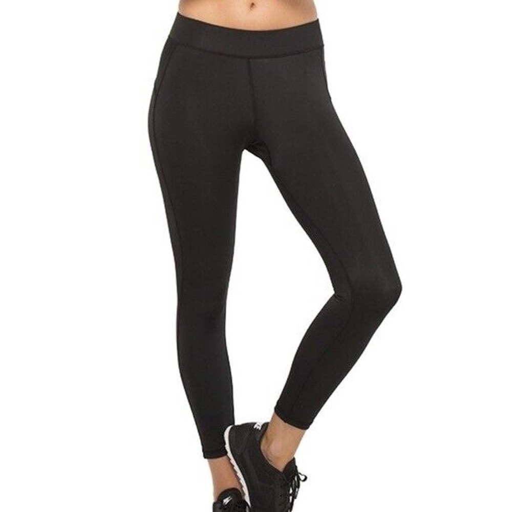 Human Performance Engineering Womens M Medium Activewear Black Soho Leggings